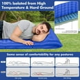thumbnail image 3 of HLONK Matelas de Couchage pour Camping - Matelas Gonflable Ultraléger avec Pompe à Pied Intégrée et Oreiller Matelas d'Air Compact Amélioré pour Camping Randonnée, 3 of 4