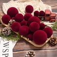 thumbnail image 4 of Yastouay 23 Pcs Christmas Ball Ornaments Set,Mix Size Red Velet Shatterproof Christmas Ball Hanging Xmas Tree for Christmas Decorations, 4 of 8