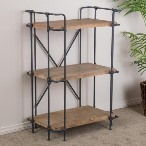 Denise Austin Home Brooklyn 3-Shelf Bookcase