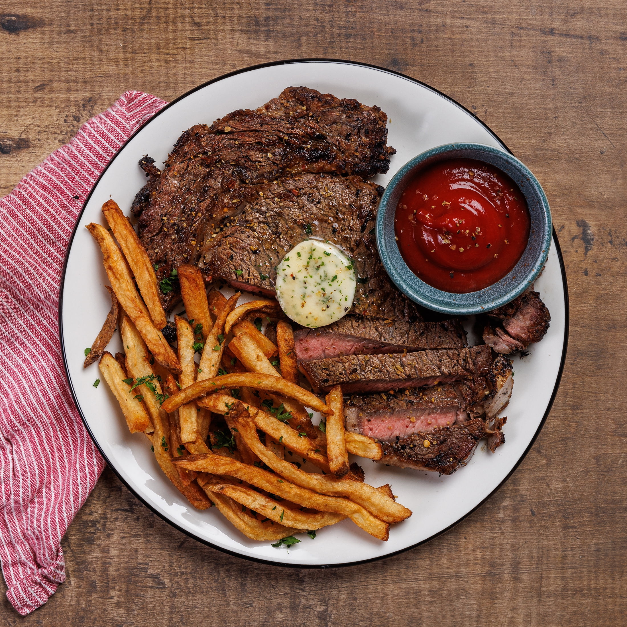 Fire & Smoke Society Steak King Steak Seasoning, BBQ Rub, 8.5 oz Mixed Spices & Seasonings