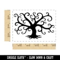 thumbnail image 2 of Fancy Autumn Fall Tree with No Leaves Rectangle Rubber Stamp Stamping Scrapbooking Crafting - Large 2.5in, 2 of 7