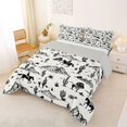 thumbnail image 2 of Homewish Wild West Cowboy Full Size Comforter Sets,Desert Plant Cactus Bedding Comforter Set,Beige,Light Gray Reversible,3pcs,1 Comforter and 2 Pillowcases, 2 of 7