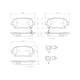 thumbnail image 2 of BALATAS CERAMICAS TOWN COUNTRY 2008 CHRYSLER 3.8L V6 Traseras BREMBO ., 2 of 5