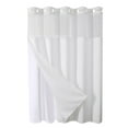 thumbnail image 6 of Bathroom Shower Curtain 71"x80" Double Layer Waterproof Washable Bathroom Hookless Shower Curtain Liner Bathroom Essentials Home Decor Gifts for Women Man, 6 of 6