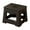 Black, variant on Step Stool Step Stool for Bathroom and Home Use Skidproof Design for Safety Plastic Construction with Textured Surface for Grip Enhanced Load-Bearing for Stability Skidproof Stool