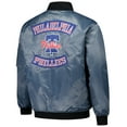 thumbnail image 3 of Men's Profile Charcoal Philadelphia Phillies Big & Tall Full-Zip Bomber Jacket, 3 of 3