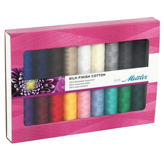 Mettler Silk Finish Cotton Thread Pack