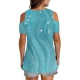 thumbnail image 4 of LiMoi Short Sleeve Tee Womens Tops Dressy Blouses Womens Vneck Graphic T Shirts Plus Size Cotton Tank Tops for Women My Orders, 4 of 6