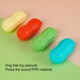 thumbnail image 4 of JANGSLNG Dog Chew Toy Dog Teething Toy Peanut Shape Bite-resistant Safe No Odor Teeth Cleaning Indestructible Entertainment Reduce Stress Companion Dogs Chew Toy, 4 of 7