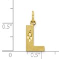 thumbnail image 3 of 10K Yellow Gold Initial L Charm, 3 of 3