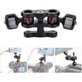 thumbnail image 3 of Articulating Magic Arm with Double Ballheads,180° Rotatable Dual Ball Head Camera Monitor Hot Shoe Mount Bracket, 3 of 5