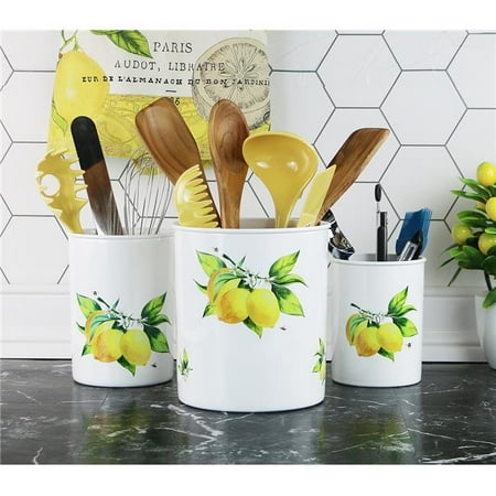 

Reston Lloyd Ltd. 00019 3pc Plastic Utensil Holders Fresh Lemons