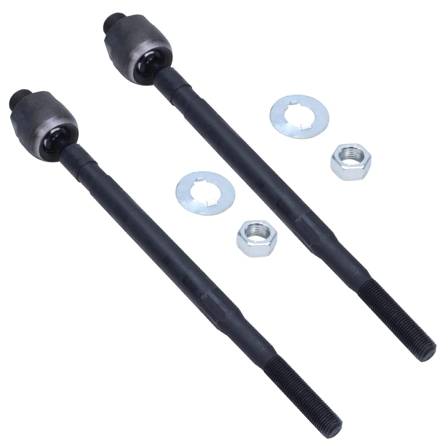 Detroit Axle - Front 4pc Tie Rods for 06-14 Honda Ridgeline, 4 Inner and Outer Tie Rod Ends 2006 2007 2008 2009 2010 2011 2012 2013 2014 Replacement