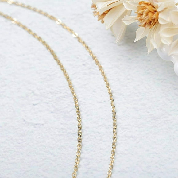 Pendentif Étoile Lune Superposé Collier Lune Simple pour Femmes et Filles, Or