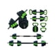thumbnail image 1 of Adjustable dumbbell weights set: 44 lbs con iron handle para home gym, 1 of 7