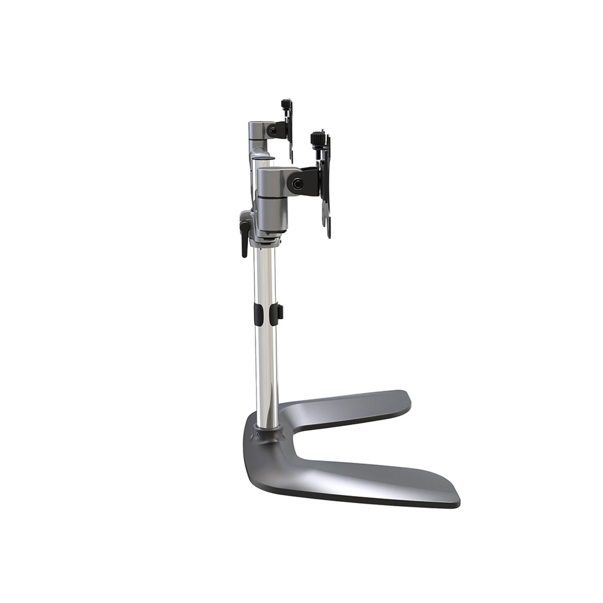 DUAL MONITOR STAND FOR UP TO 32 MONITORS ARTICULATING ARMS