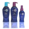 It's a 10 Miracle Shampoo + Conditioner + Leave in "Combo Set" (Shampoo 10oz + Conditioner 10oz + Leave in 4oz)