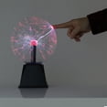 thumbnail image 2 of Bola de plasma, lámpara/luz de plasma, bola de luz nebulosa eléctrica de plasma, sensible al tacto y al sonido, para fiestas, hogar, decoraciones, regalo para vacaciones y cumpleaños, juguete novedoso, 2 of 8