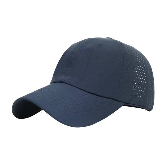Men Women Waterproof Quick Dry Baseball Cap Run Hats Mesh Lightweight for Outdoor Sports 2026 Navy One Size