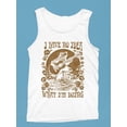 thumbnail image 3 of Fun Frog On Guitar Graphic Shirt Tank Top Men's, 3 of 3