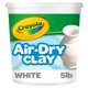 thumbnail image 1 of Arcilla para Modelar Crayola que Seca al Aire 9 kg Blanca Natural Paquete de 4, 1 of 4