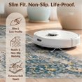 thumbnail image 6 of Design&I 8'x10' Ultra Soft Area Rug, Beige Vintage Distressed Motif Traditional Scroll Frame Border None Fluffy Washable Non Shedding for Bedroom Living Room Under Sectional, 6 of 7