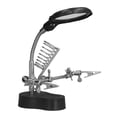 thumbnail image 4 of Soldering Station Magnifier, Desktop LED Light Magnifier Easy To Use Accurate Stand  For Small Electronic Repairs, 4 of 8