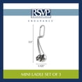 thumbnail image 5 of Rsvp International Mini Cucharón (Juego De 3), 5 of 5