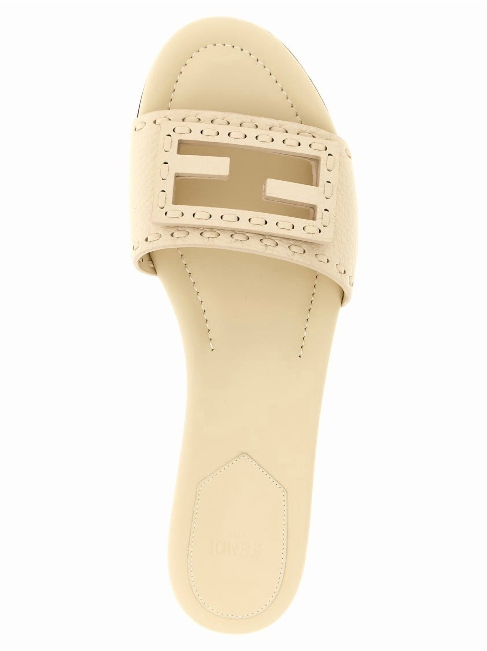 Fendi 'Baguette' Slides Neutrals (Women's) - Walmart.com
