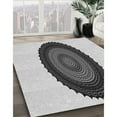 thumbnail image 3 of Ahgly Company Machine Washable Indoor Rectangle Transitional Ash Gray Area Rugs, 2' x 5', 3 of 7