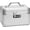 Silver, variant on Large Lock Box - 10.2x6.7x6.9 Inch Lockable Storage Case with Combination Lock, Locking Box for Personal Items, and Pills, Lockbox for Office,
