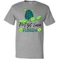 thumbnail image 3 of Inktastic Port St. Lucie, Florida Happy Sea Turtle T-Shirt, 3 of 5