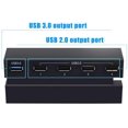 thumbnail image 4 of 5 Port HUB for PS4, USB 3.0 High Speed Charger Controller Splitter Expansion for Playstation 4 PS4 Console, Not for PS4 Slim, PS4 PRO, 4 of 8