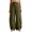 Green, variant on Women‘s Fashion Wide Leg Trousers – High Waist Loose Fit Palazzo Pants with Classic Plaid Design Comfortable Daily Wear BeigeC M