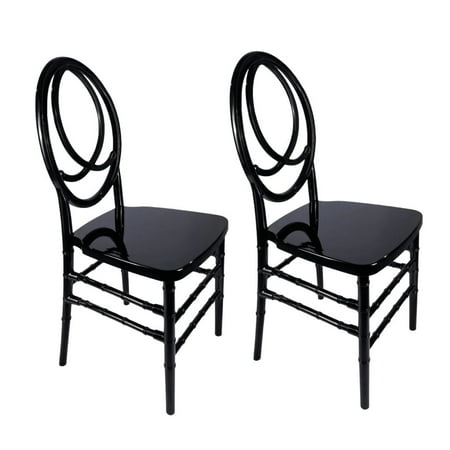 Black Resin Infinity Chair by Chivari