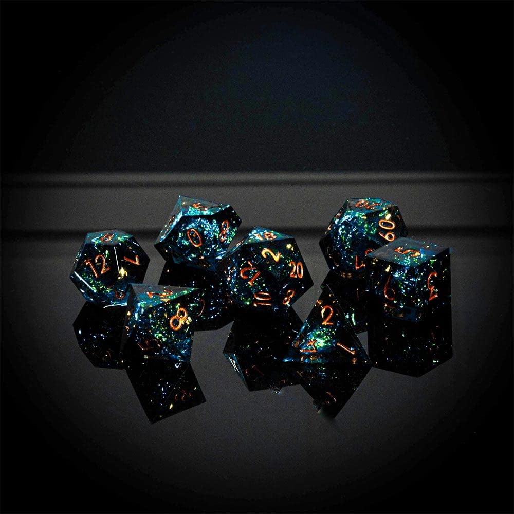 1985 Games Starstorm RPG Dice Set – Polyhedral DND Dice Retro VHS Box
