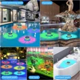 thumbnail image 5 of 1PC Solar Floating Pool Lights,RGB Color Changing Swimming Pool Light with Sensor Solar Panel,IP68 Double Waterproof Metal Base Float Pool Lights for Outdoor Above Ground Pools,Hot Tubs,Garden Decor, 5 of 10