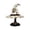B#0808-267, variant on WD-Forest Halloween Stained Glass Witch Hat Lamp, 7.1" Gothic Resin Night Light, USB Powered Warm Glow Halloween Decor for Bedroom Bookshelf
