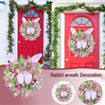 thumbnail image 4 of Easter Wreaths for Front Door, Wreaths with , Spring Easter Wreaths Garland Easter Decor, 4 of 6