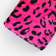 thumbnail image 3 of Everything Comfy Leopard Print Decorative Throw Blanket, 42" X 60", Rainbow Gradient/Black, 3 of 8