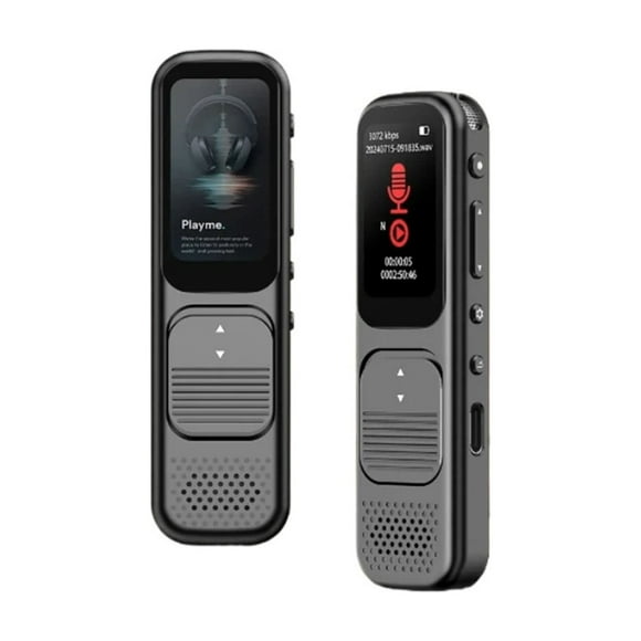 Powered Voice Recorder Mini Call Recorder with Speech-to-Text & Summarize 100Language ,Multi-Function