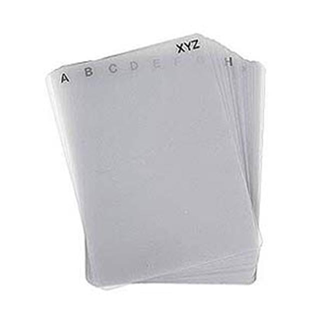 Cd Pro Alphabet Dividers