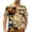 Khaki, variant on VeFlora Men's Oktoberfest Outfits, Short Sleeve Button Down Oktoberfest Print Shirts for Men, October Festival Dress Shirt, Print Collar Casual Top for Oktoberfest, Party and Daily Wear(Green/S)