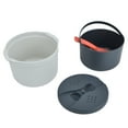 thumbnail image 1 of Microwave Rice Cooker, Microwave Rice Maker Food Grade PP  For Kitchen For Microwave Orange, 1 of 8