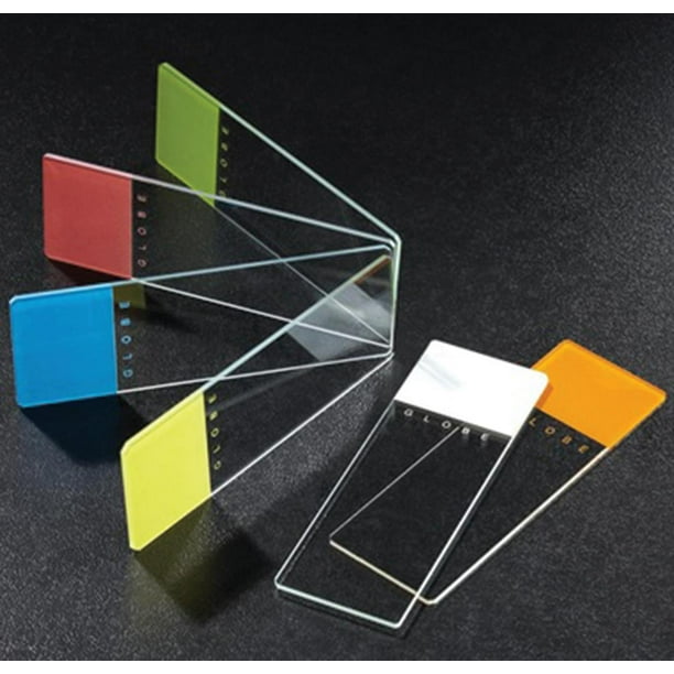 Medline Frosted Ground Edge Microscope Slide Grnd Edg, Pink, Box of