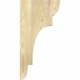 thumbnail image 3 of 6"W x 12"D x 24"H New Brighton Rough Sawn Corbel, Douglas Fir, 3 of 9
