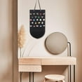 thumbnail image 5 of DIY 25.8x13.8 Inch Hanging Brooch Pin Display Holder Brooch Collection Storage Holder Black Double-Sided Soft Felt Wall-Mounted Jewelry Hanging Rolls for Home Decoration Pin Collection DIY, 5 of 5
