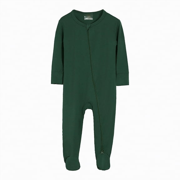 Hessimy Summer Baby Boy Romper Bodysuit Golf Plaid Embroidery Short Sleeve Jumpsuit Summer Clothes,Adorable(Dark Green,18-24 Months)