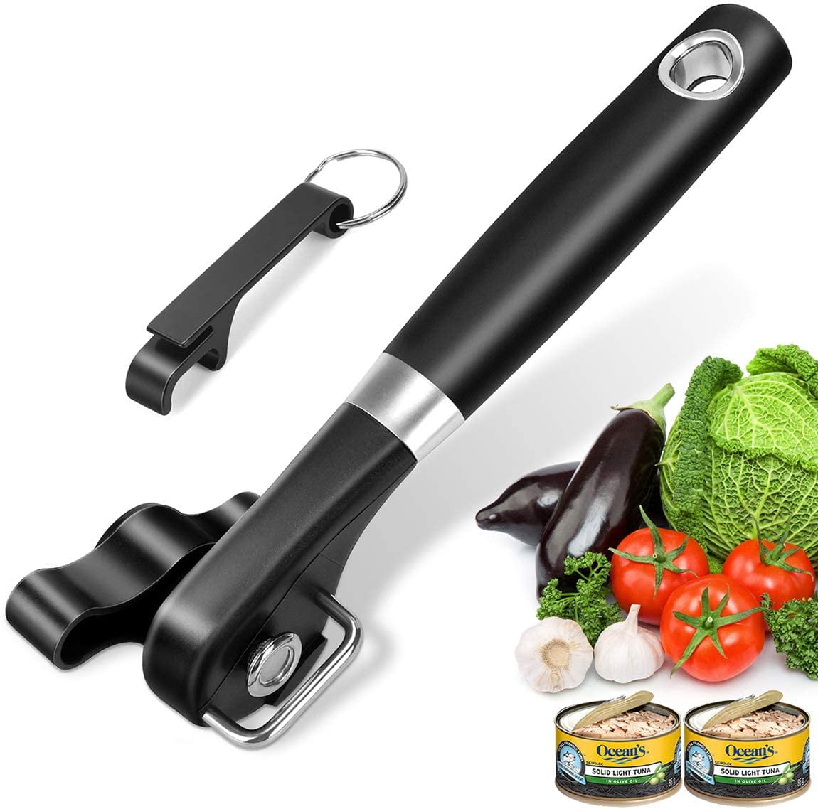 Can Opener Smooth Edge Safe Cut Can Opener handheld with Ergonomics