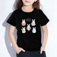 thumbnail image 2 of EnJoCho Little Children Clothes Toddler Baby Girl T Shirts Short Sleeve Tee Shirts Easter Baby Bunny Tshirt Easter Clothes Princess Shirt Tops, 2 of 8
